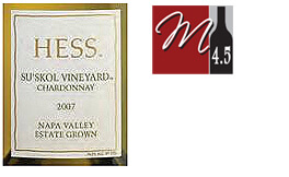 2007 Hess Collection Chardonnay Su'Skol